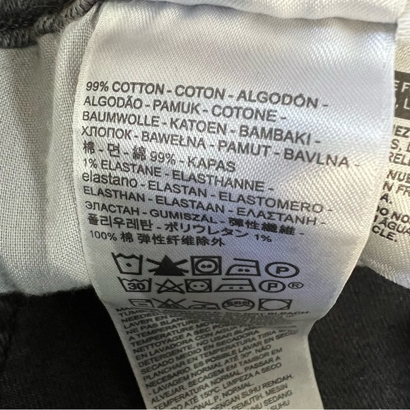 Levis Wedgie straight high rise grey jeans 24 - Picture 14 of 15